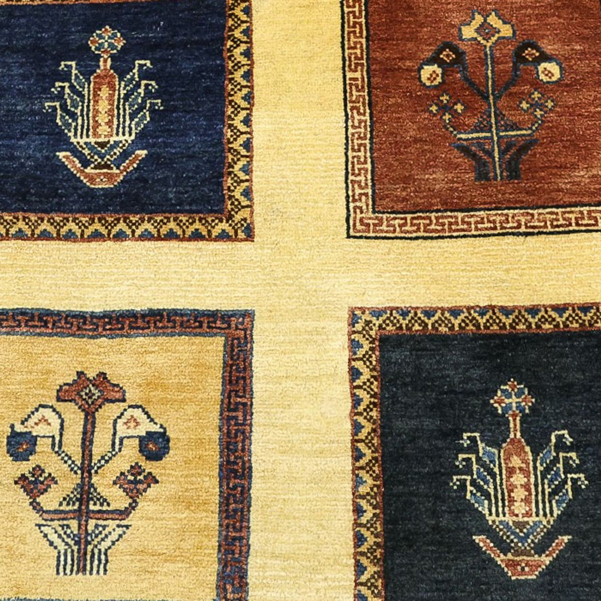 Tapis Gabbeh - Persan Kashkuli - Royal - 205 x 152 cm - multicolore