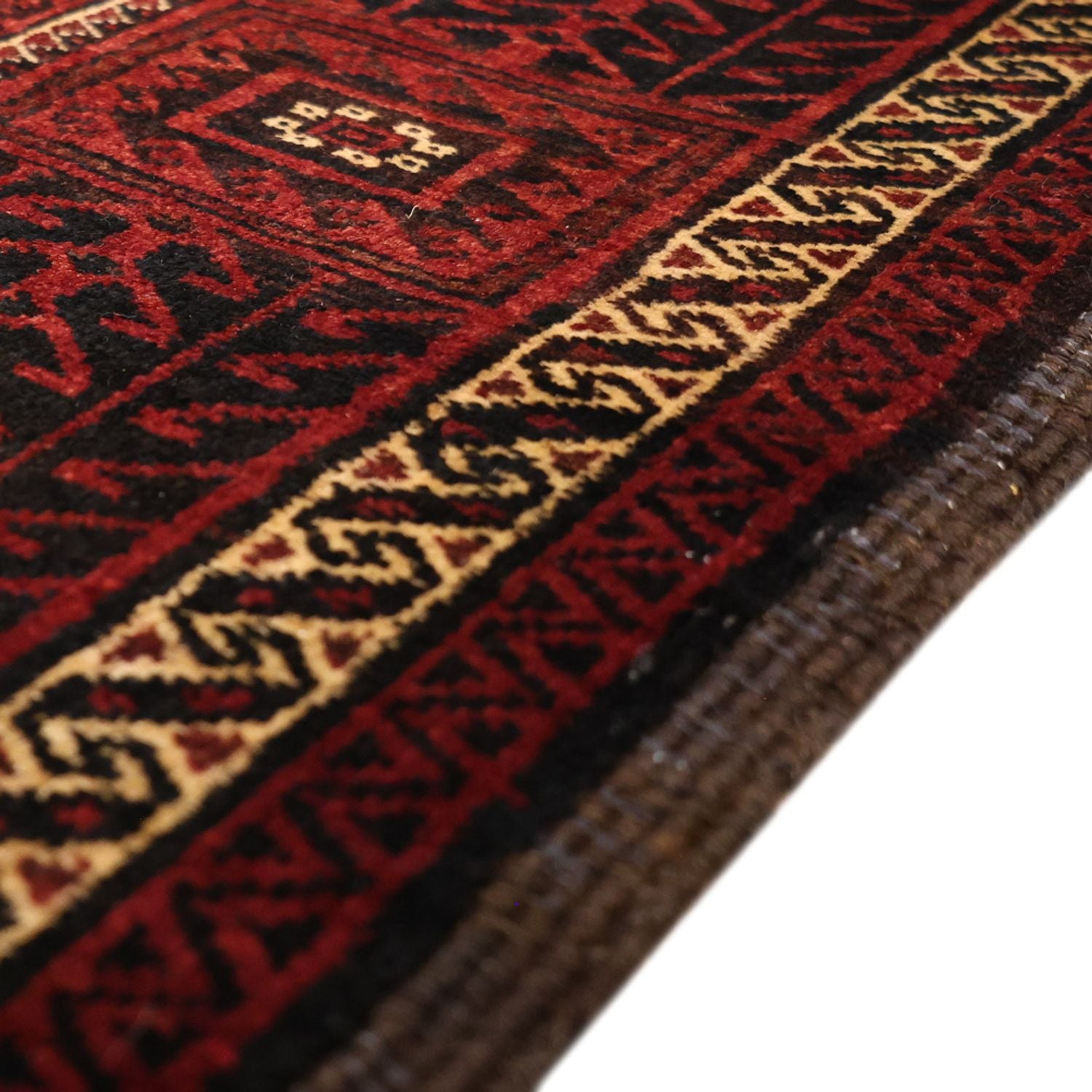 Tapis de couloir Tapis Belutsch - 203 x 101 cm - rouge foncé