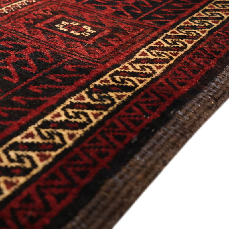 Tapis de couloir Tapis Belutsch - 203 x 101 cm - rouge foncé