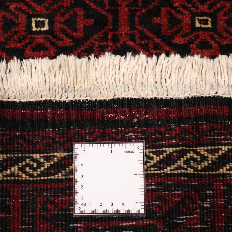 Tapis de couloir Tapis Belutsch - 203 x 101 cm - rouge foncé