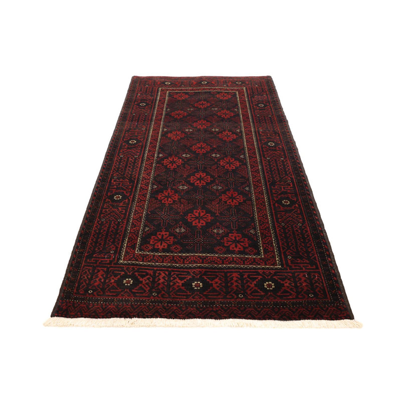 Tapis de couloir Tapis Belutsch - 193 x 104 cm - rouge foncé