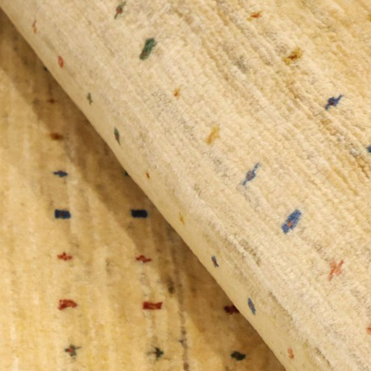 Tapis Gabbeh - Persan Kashkuli - 174 x 115 cm - beige clair