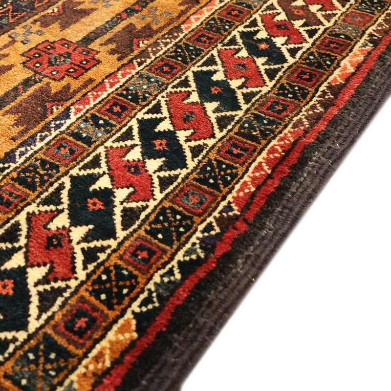Tapis de couloir Tapis Belutsch - 230 x 120 cm - marron