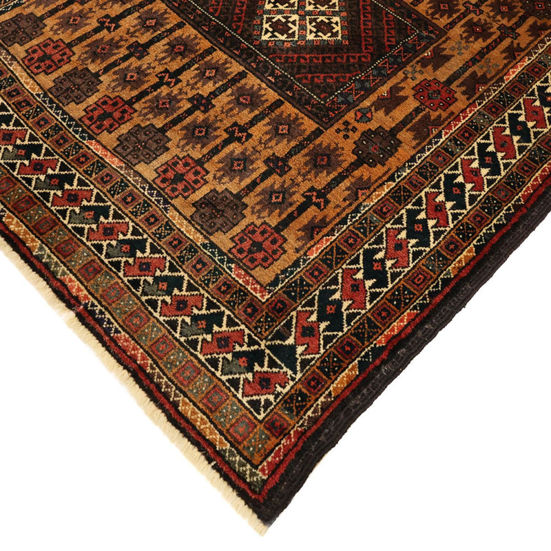 Tapis de couloir Tapis Belutsch - 230 x 120 cm - marron