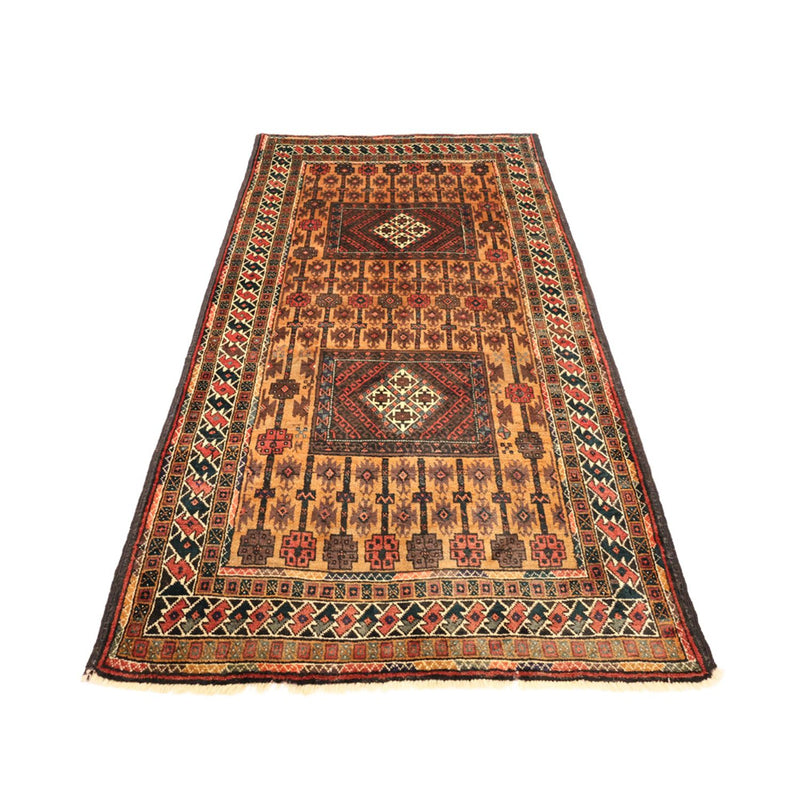 Tapis de couloir Tapis Belutsch - 230 x 120 cm - marron