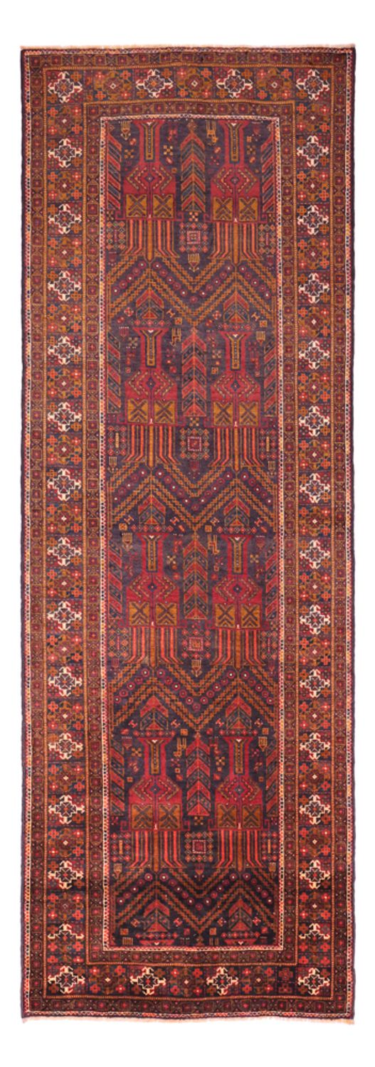Tapis de couloir Tapis Belutsch - 292 x 103 cm - rouge foncé