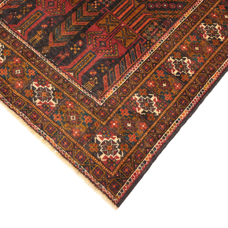 Tapis de couloir Tapis Belutsch - 292 x 103 cm - rouge foncé