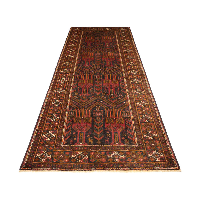 Tapis de couloir Tapis Belutsch - 292 x 103 cm - rouge foncé