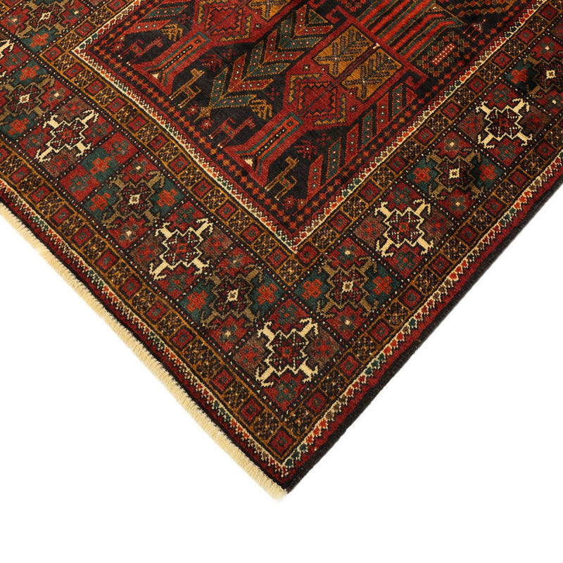 Tapis de couloir Tapis Belutsch - 297 x 107 cm - rouge foncé