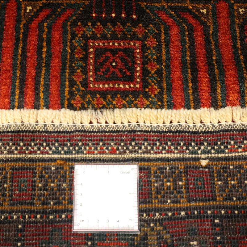 Tapis de couloir Tapis Belutsch - 297 x 107 cm - rouge foncé
