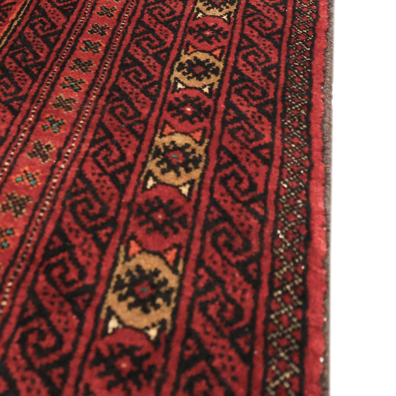 Tapis de couloir Tapis Belutsch - 223 x 115 cm - rouge foncé