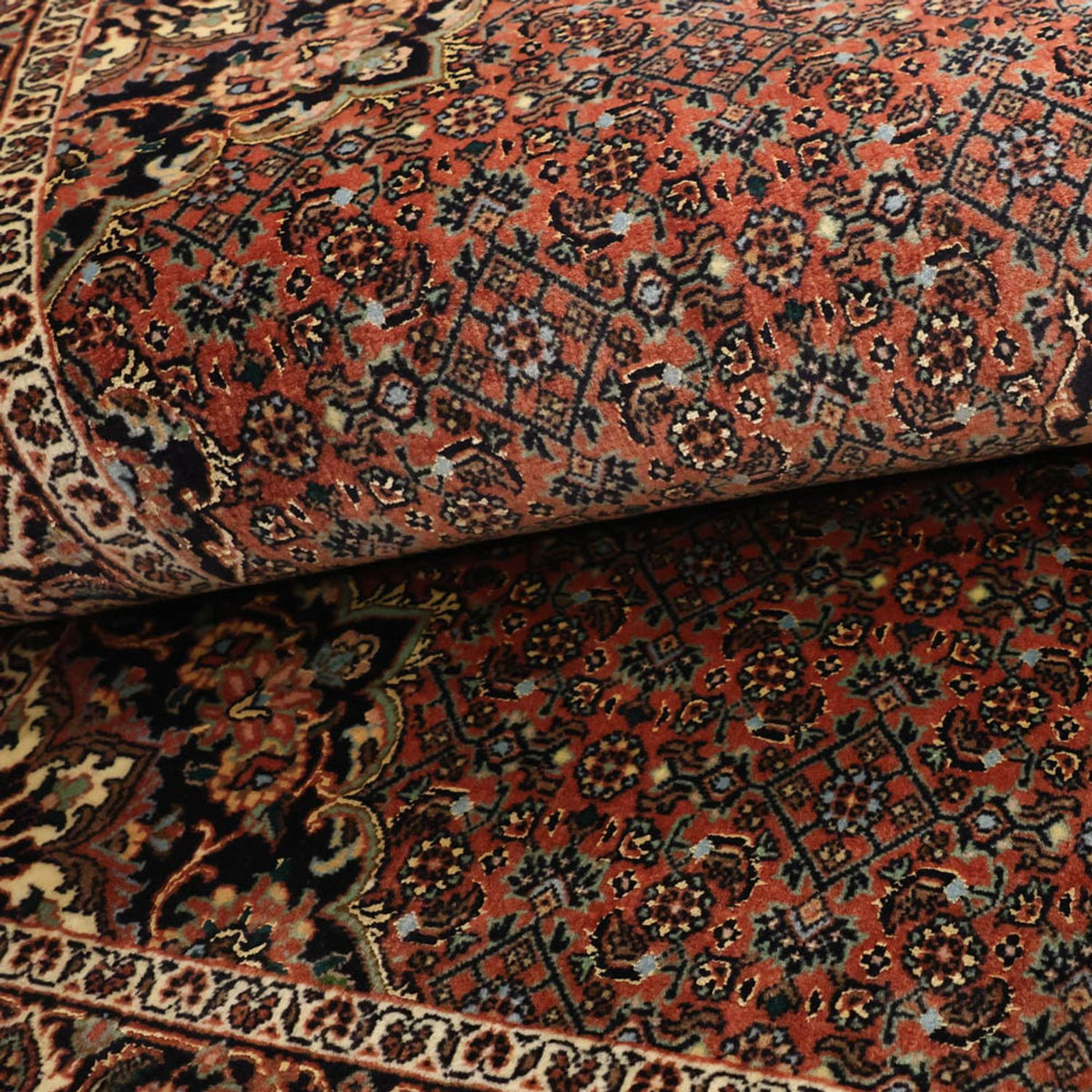 Tapis persan - Bidjar - Royal - 152 x 89 cm - beige foncé