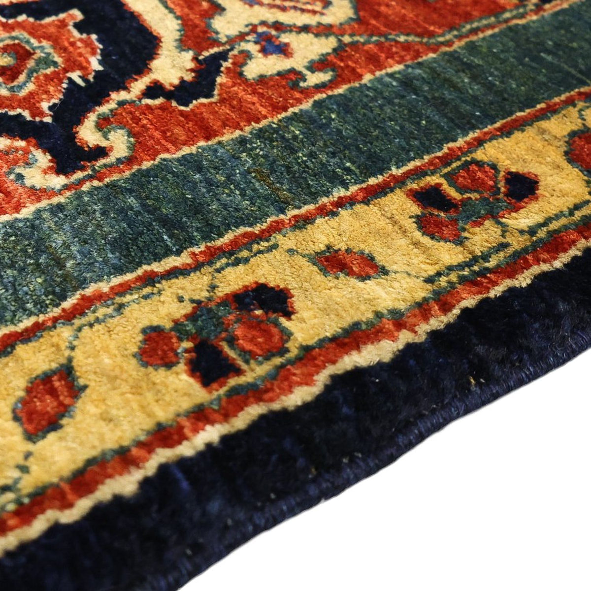 Tapis persan - Nomadic - 235 x 174 cm - bleu foncé