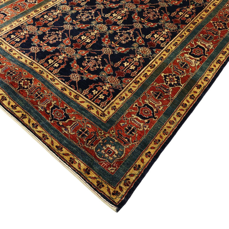 Tapis persan - Nomadic - 235 x 174 cm - bleu foncé