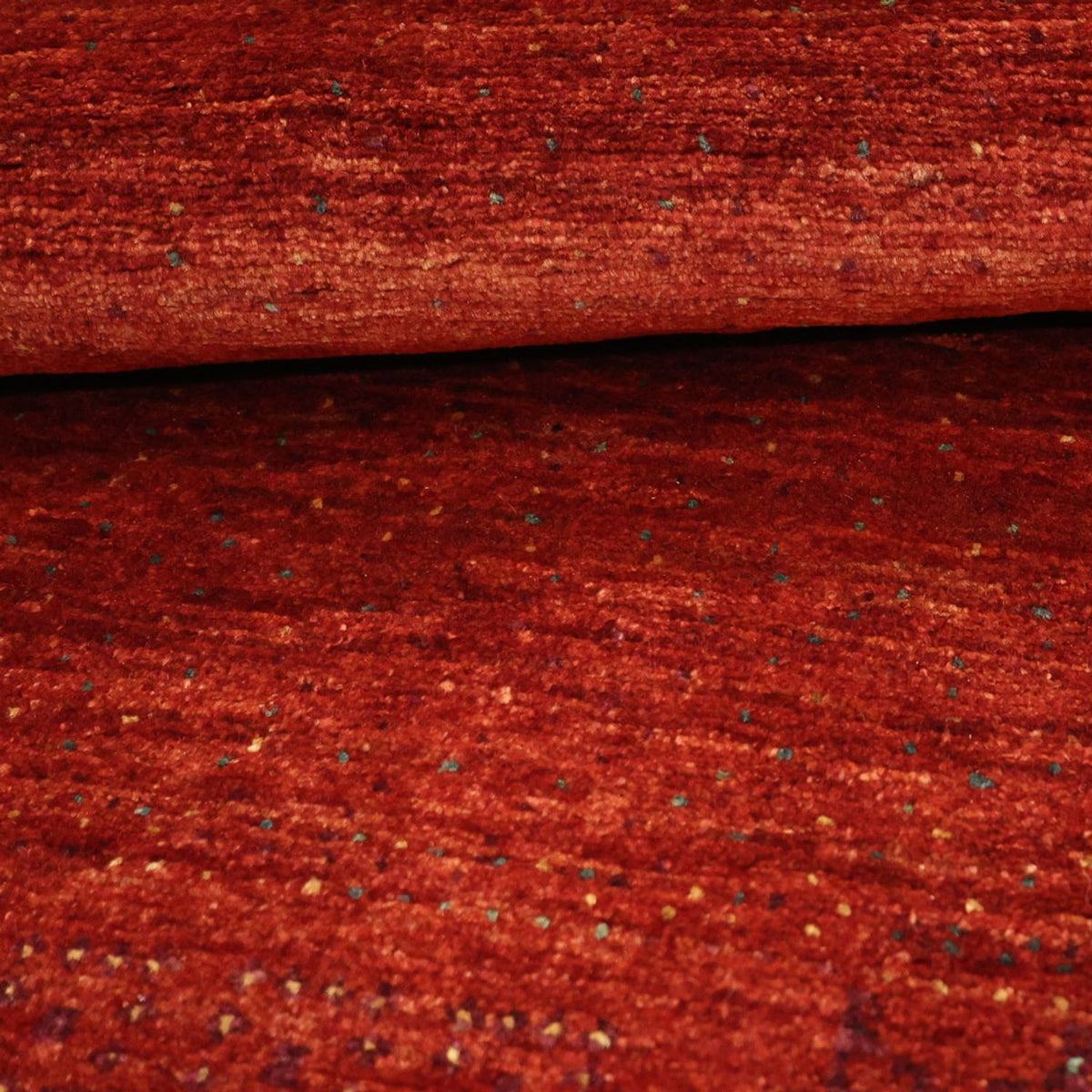 Tapis Gabbeh - Persan Kashkuli - 129 x 80 cm - rouge