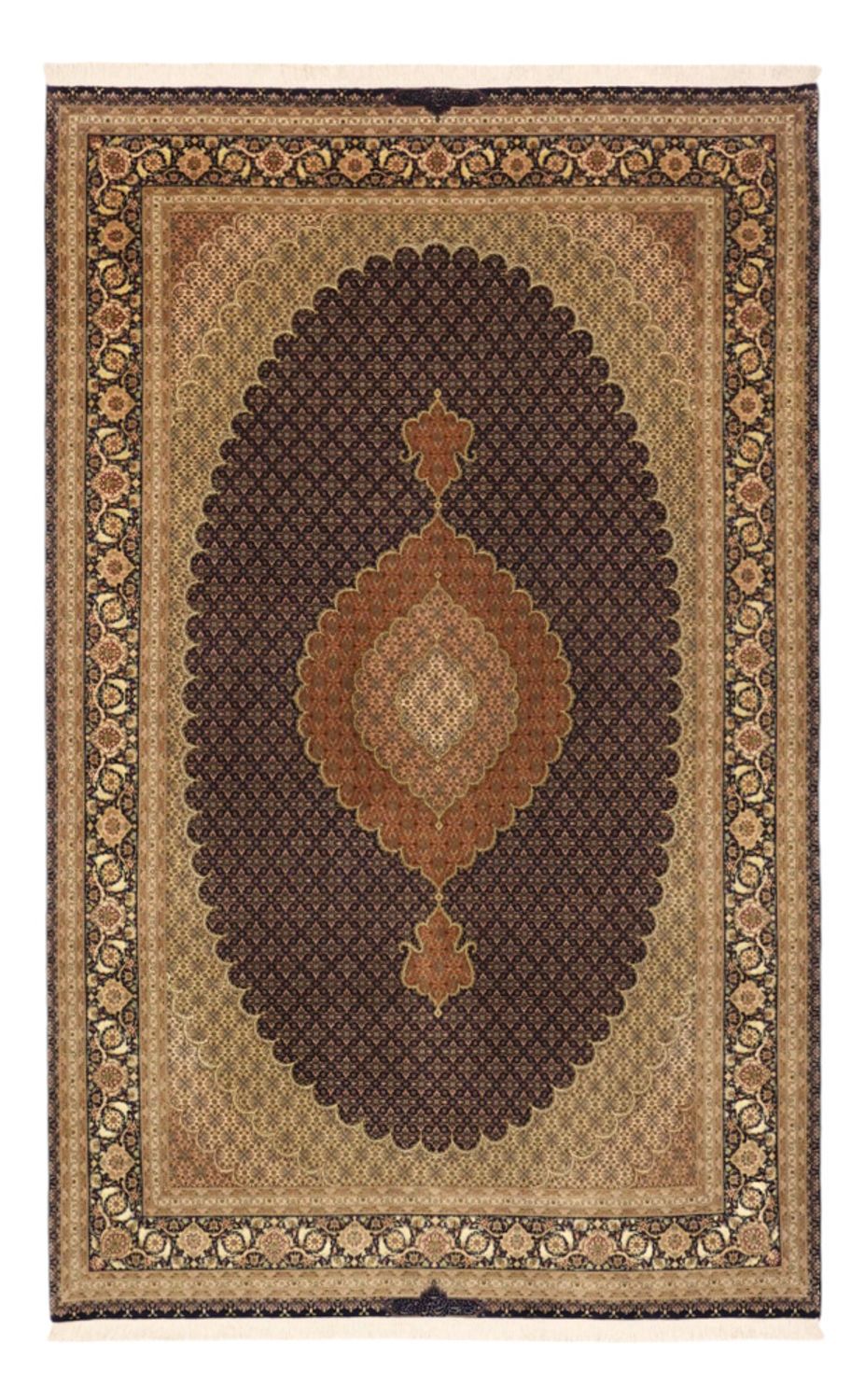 Tapis persan - Tabriz - Royal - Royal - 309 x 199 cm - beige foncé