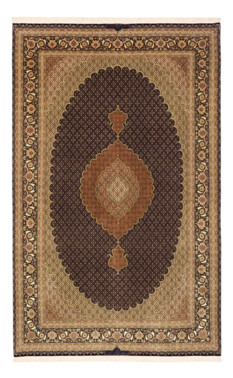 Tapis persan - Tabriz - Royal - Royal - 309 x 199 cm - beige foncé