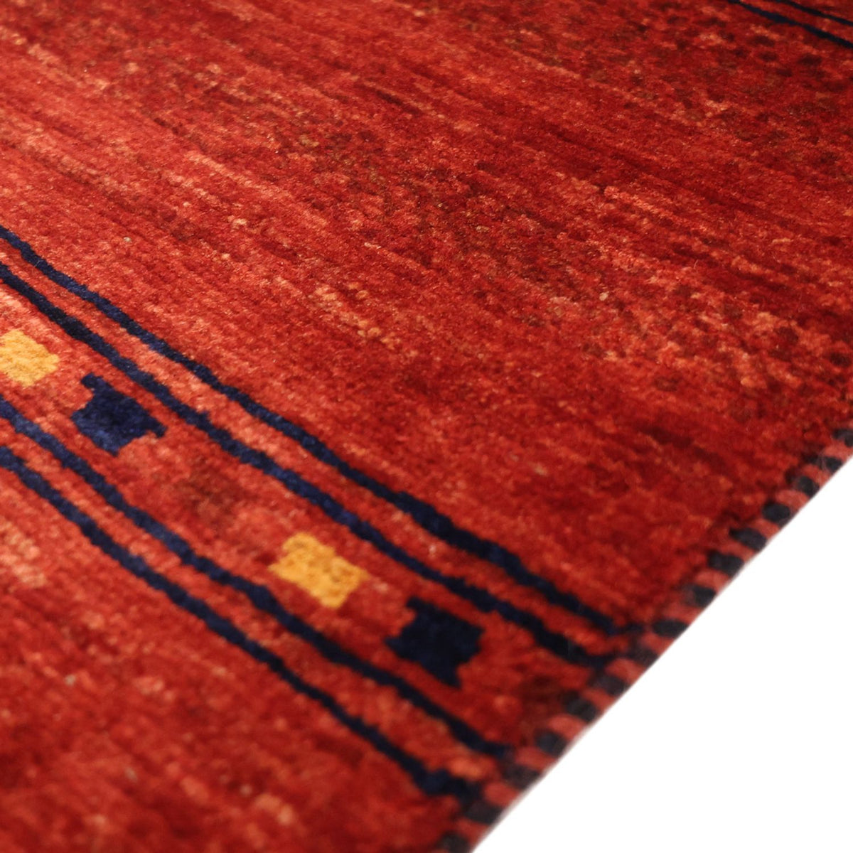 Tapis Gabbeh - Persan Kashkuli - 129 x 103 cm - multicolore