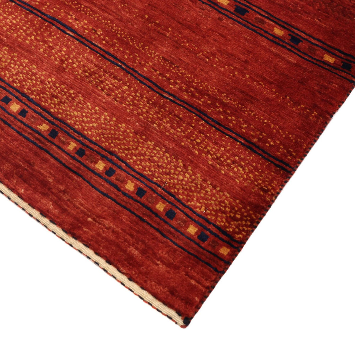 Tapis Gabbeh - Persan Kashkuli - 129 x 103 cm - multicolore