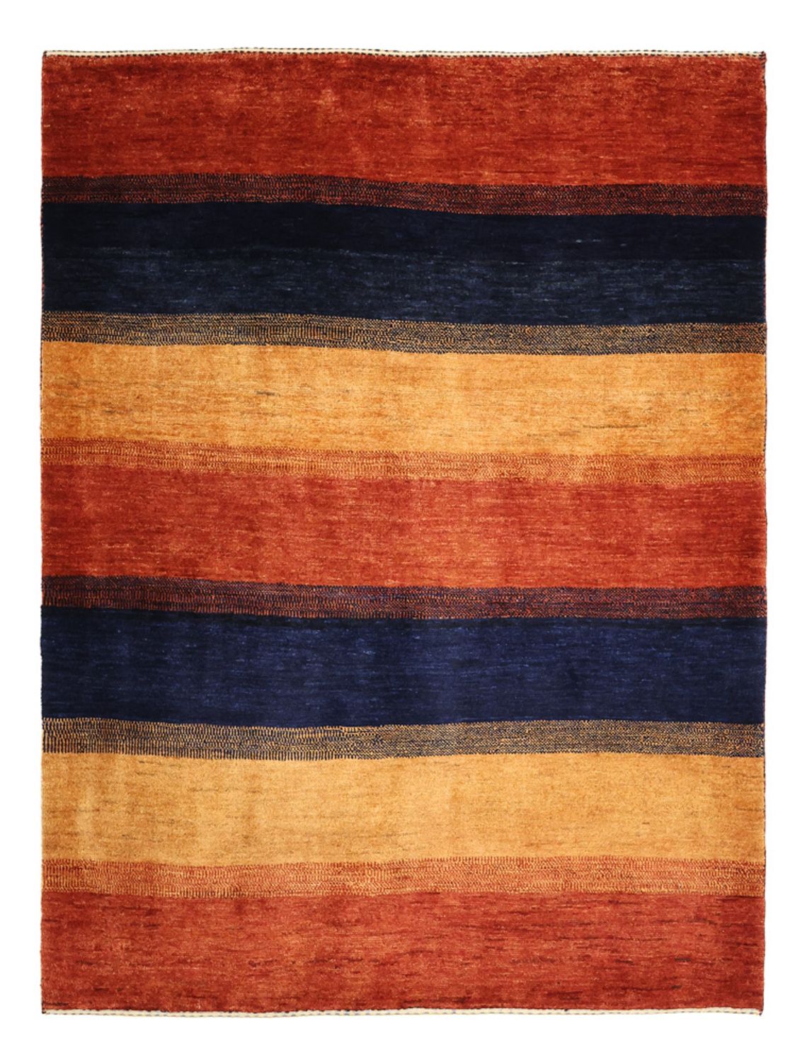 Tapis Gabbeh - Persan Kashkuli - 143 x 108 cm - multicolore