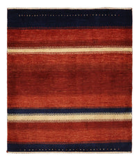Tapis Gabbeh - Persan Kashkuli - 109 x 96 cm - multicolore