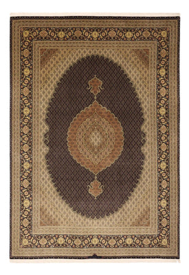 Tapis persan - Tabriz - Royal - Royal - 350 x 249 cm - marron foncé