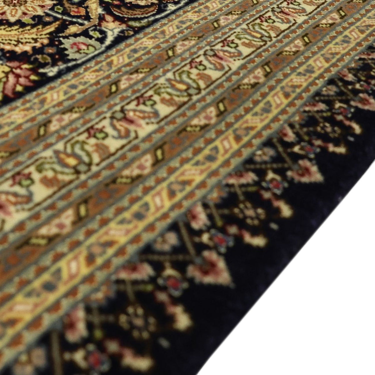 Tapis persan - Tabriz - Royal - Royal - 350 x 249 cm - marron foncé