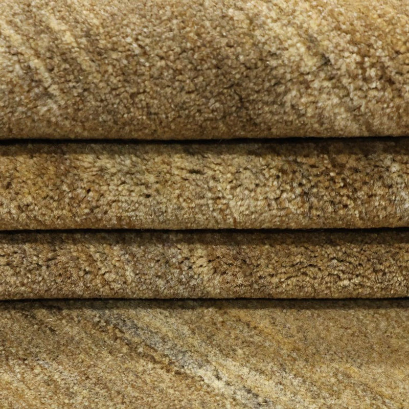 Tapis Gabbeh - Loribaft Persan - 250 x 202 cm - beige foncé