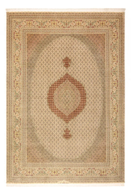 Tapis persan - Tabriz - Royal - Royal - 357 x 248 cm - beige clair
