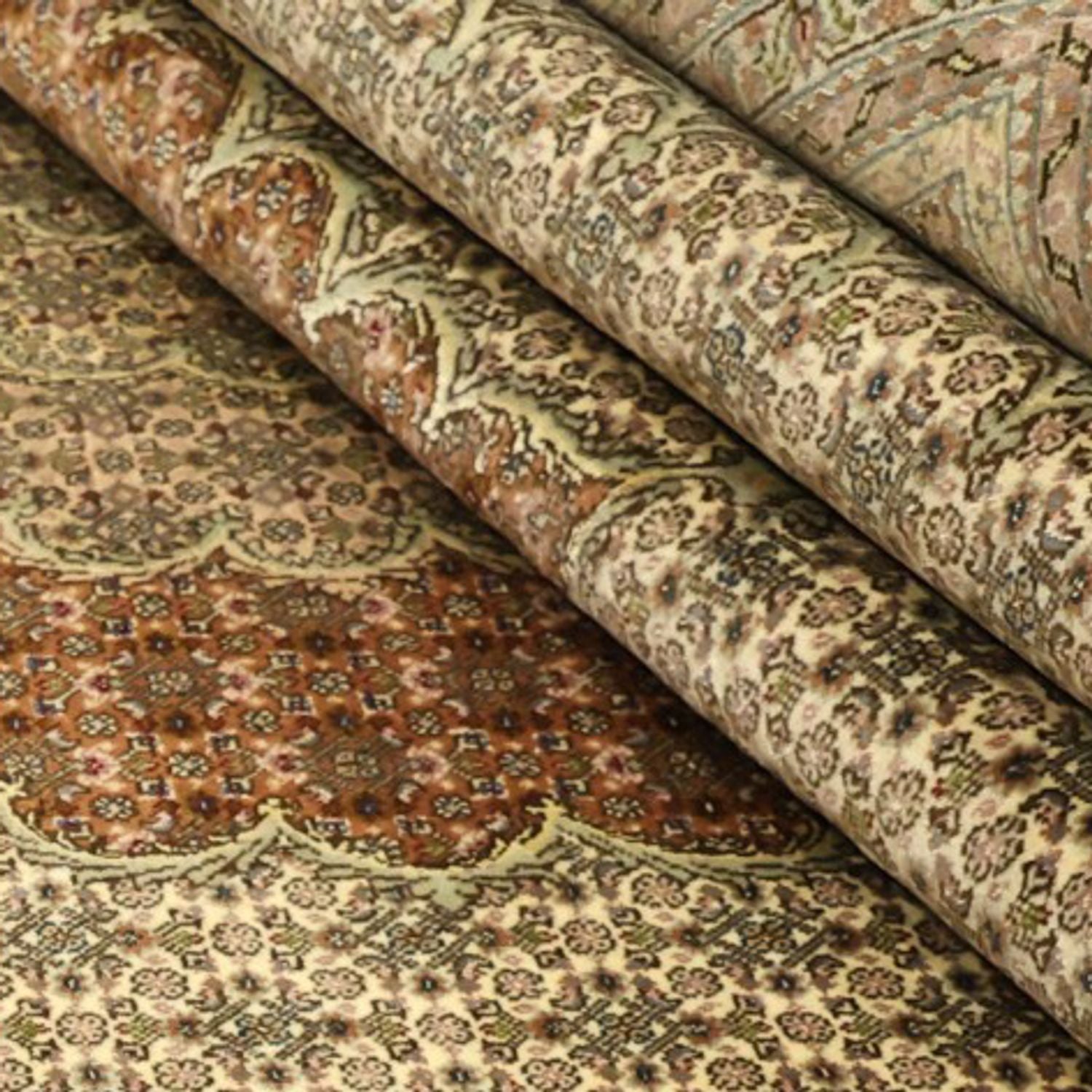 Tapis persan - Tabriz - Royal - Royal - 357 x 248 cm - beige clair