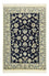 Tapis persan - Nain - Royal - Royal - 114 x 78 cm - bleu foncé