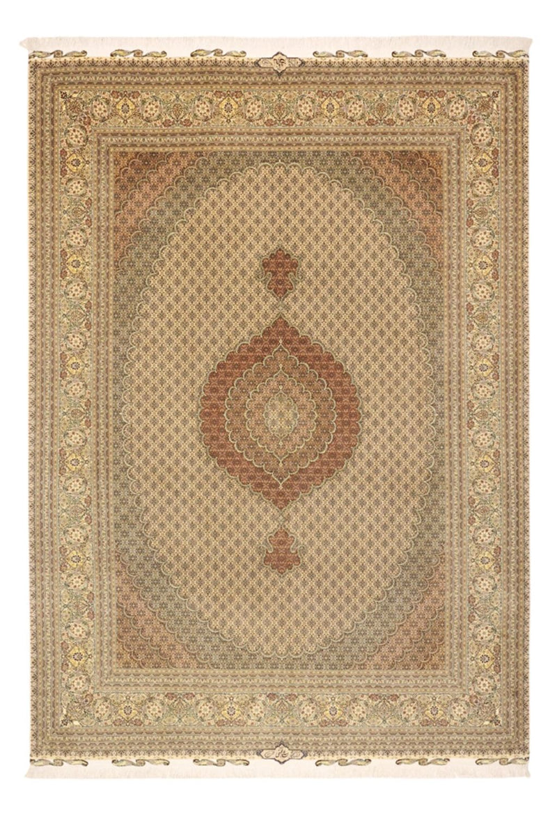 Tapis persan - Tabriz - Royal - Royal - 351 x 250 cm - beige foncé