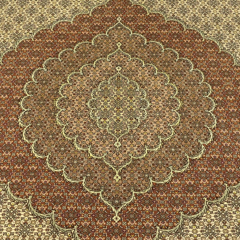 Tapis persan - Tabriz - Royal - Royal - 351 x 250 cm - beige foncé