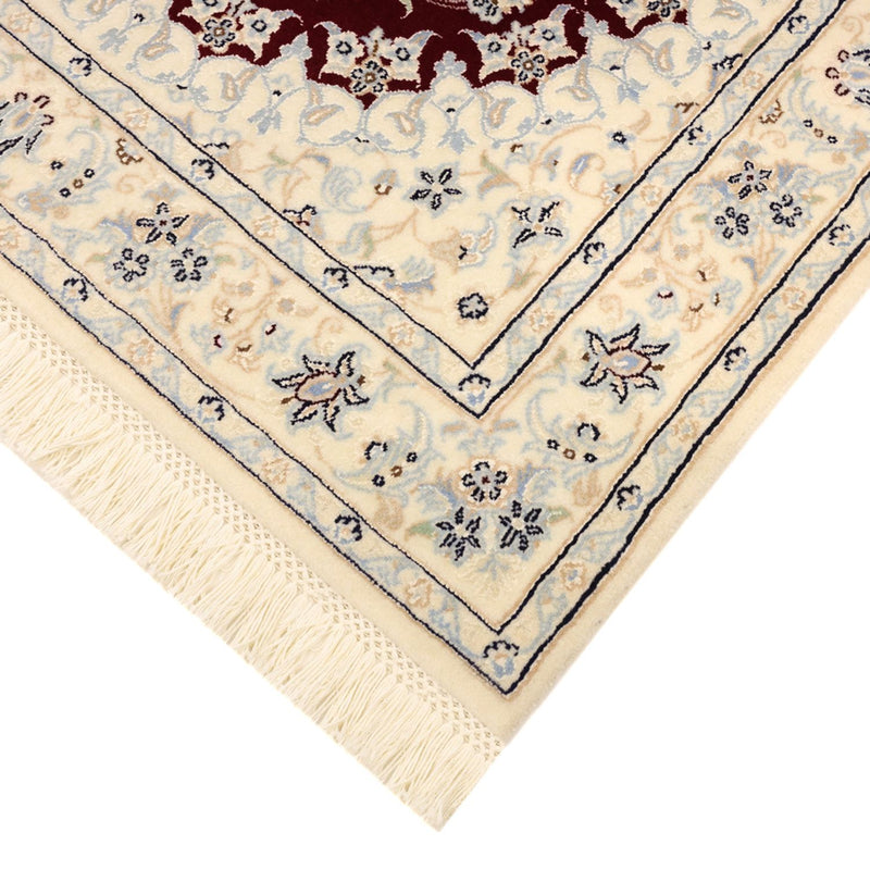 Tapis persan - Nain - Royal - Royal - 152 x 100 cm - rouge