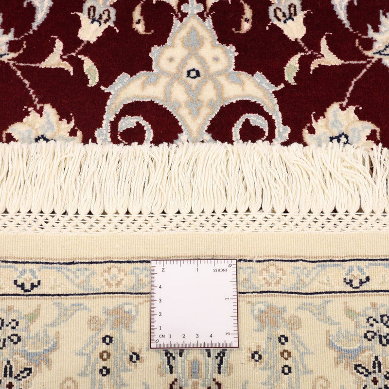 Tapis persan - Nain - Royal - Royal - 152 x 100 cm - rouge