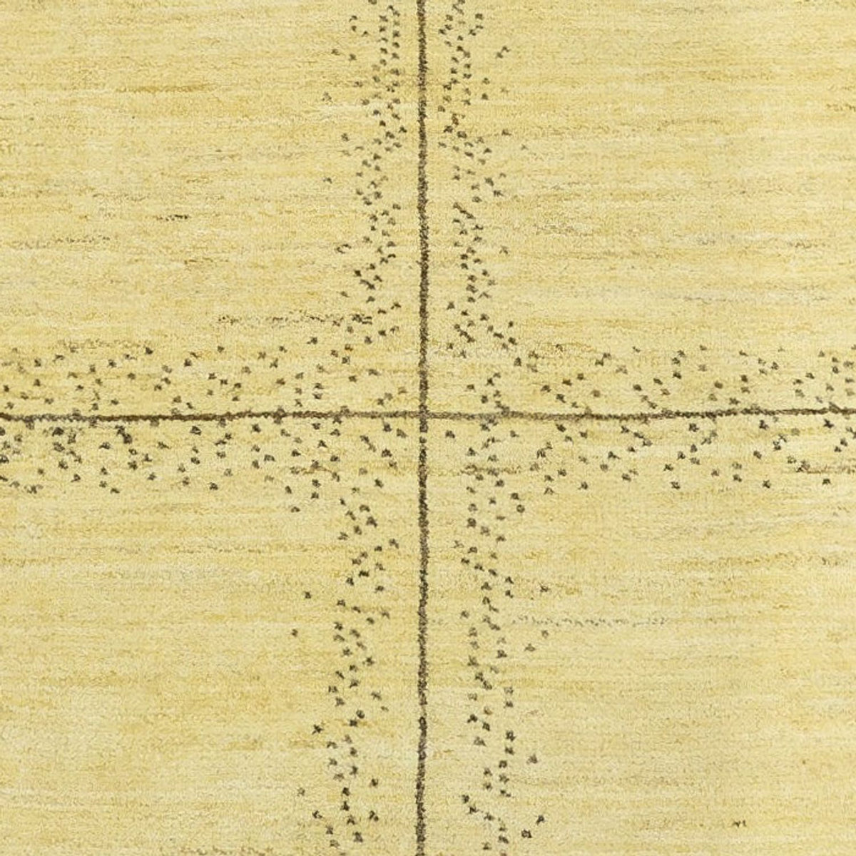 Tapis Gabbeh - Loribaft Persan - 283 x 221 cm - beige