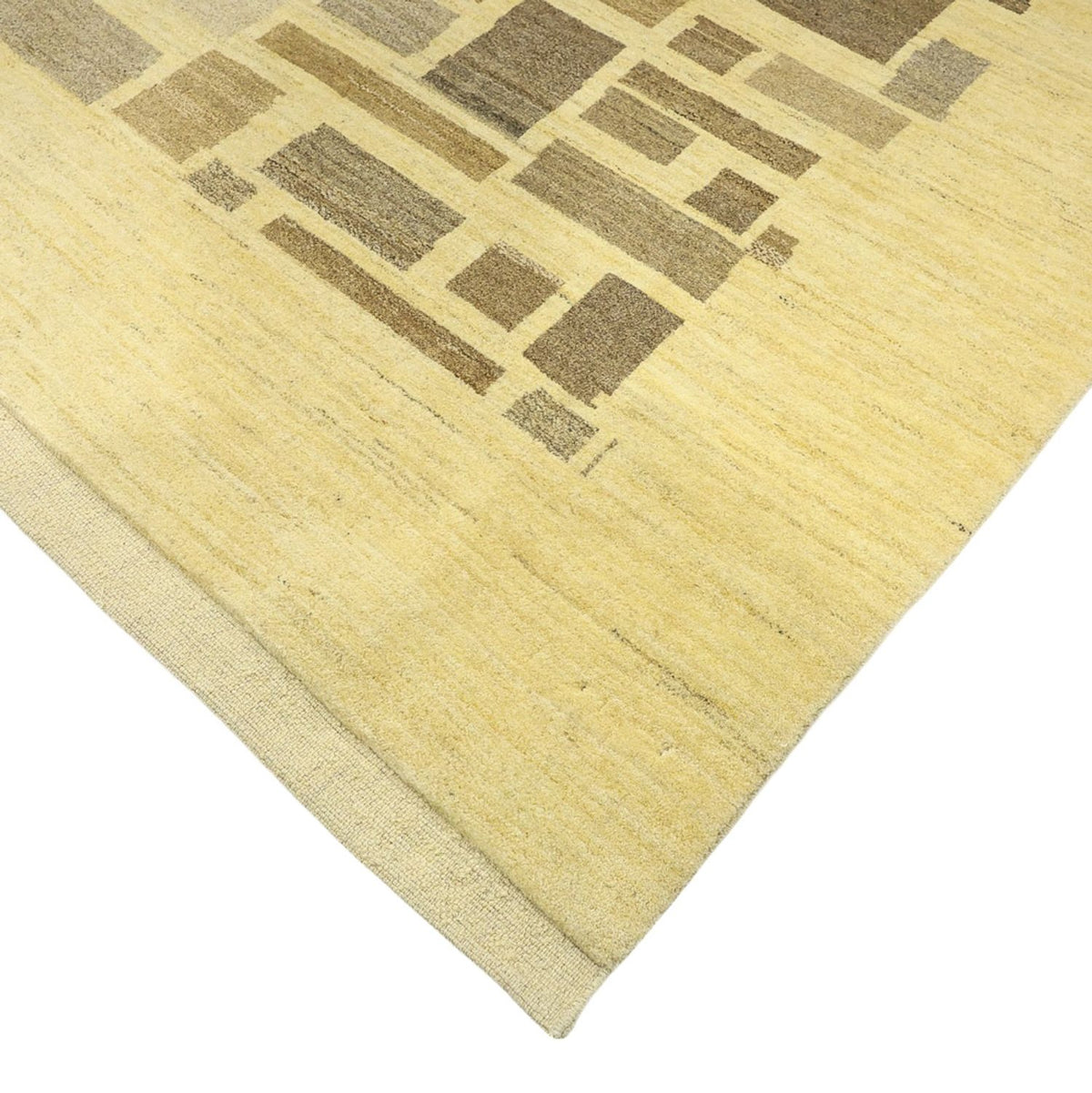 Tapis Gabbeh - Loribaft Persan - 287 x 200 cm - beige clair