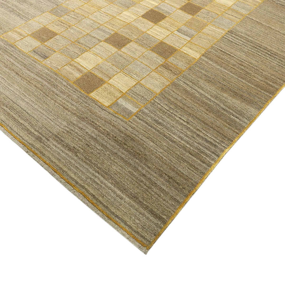 Tapis Gabbeh - Loribaft Persan - 290 x 205 cm - beige foncé