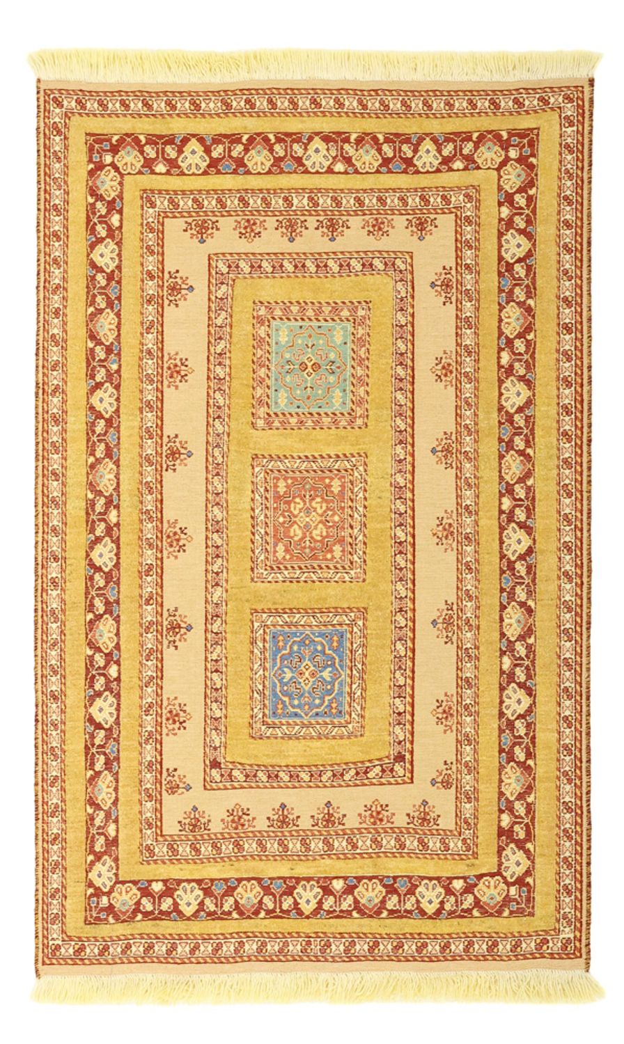 Tapis Kelim - Oriental - 124 x 78 cm - beige clair