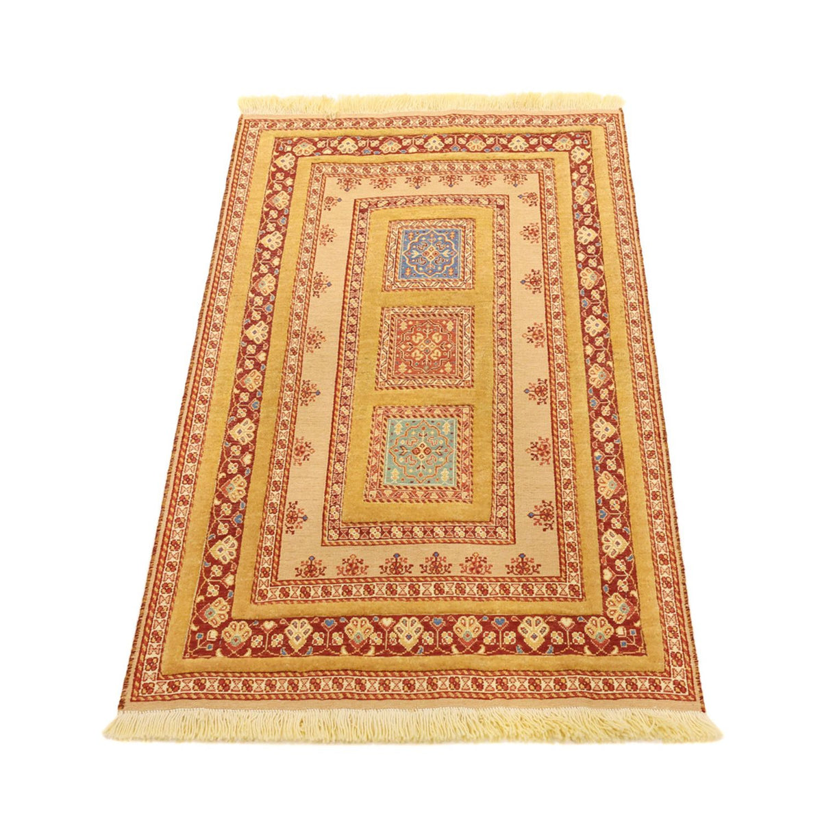 Tapis Kelim - Oriental - 124 x 78 cm - beige clair