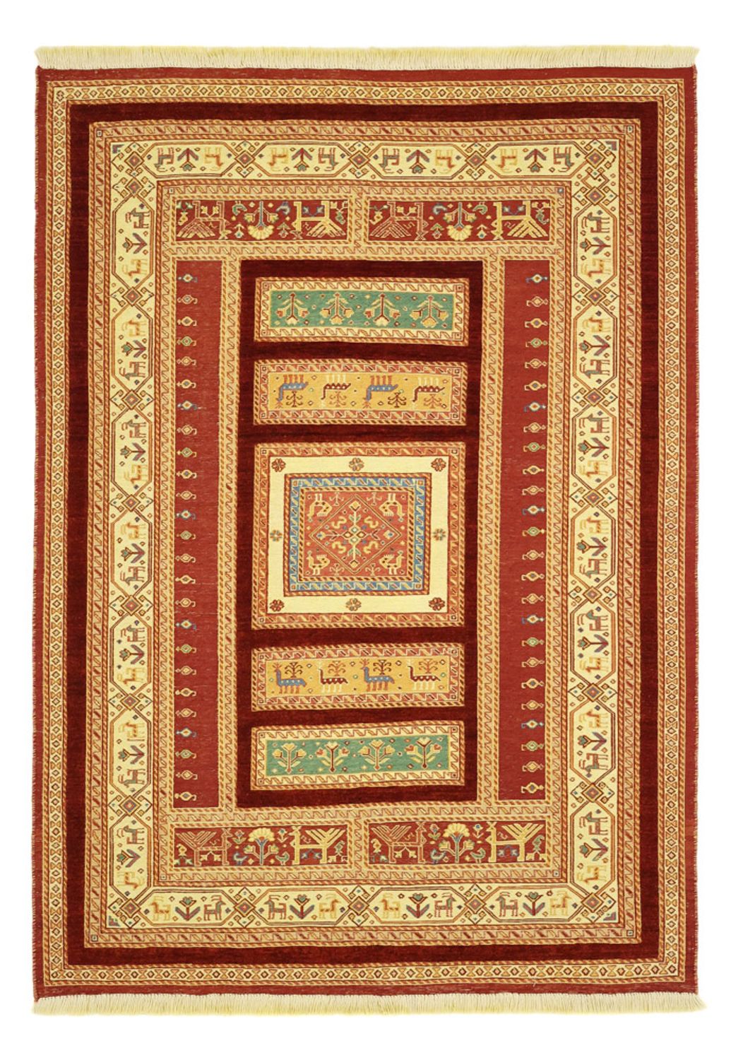 Tapis Kelim - Oriental - 155 x 111 cm - multicolore