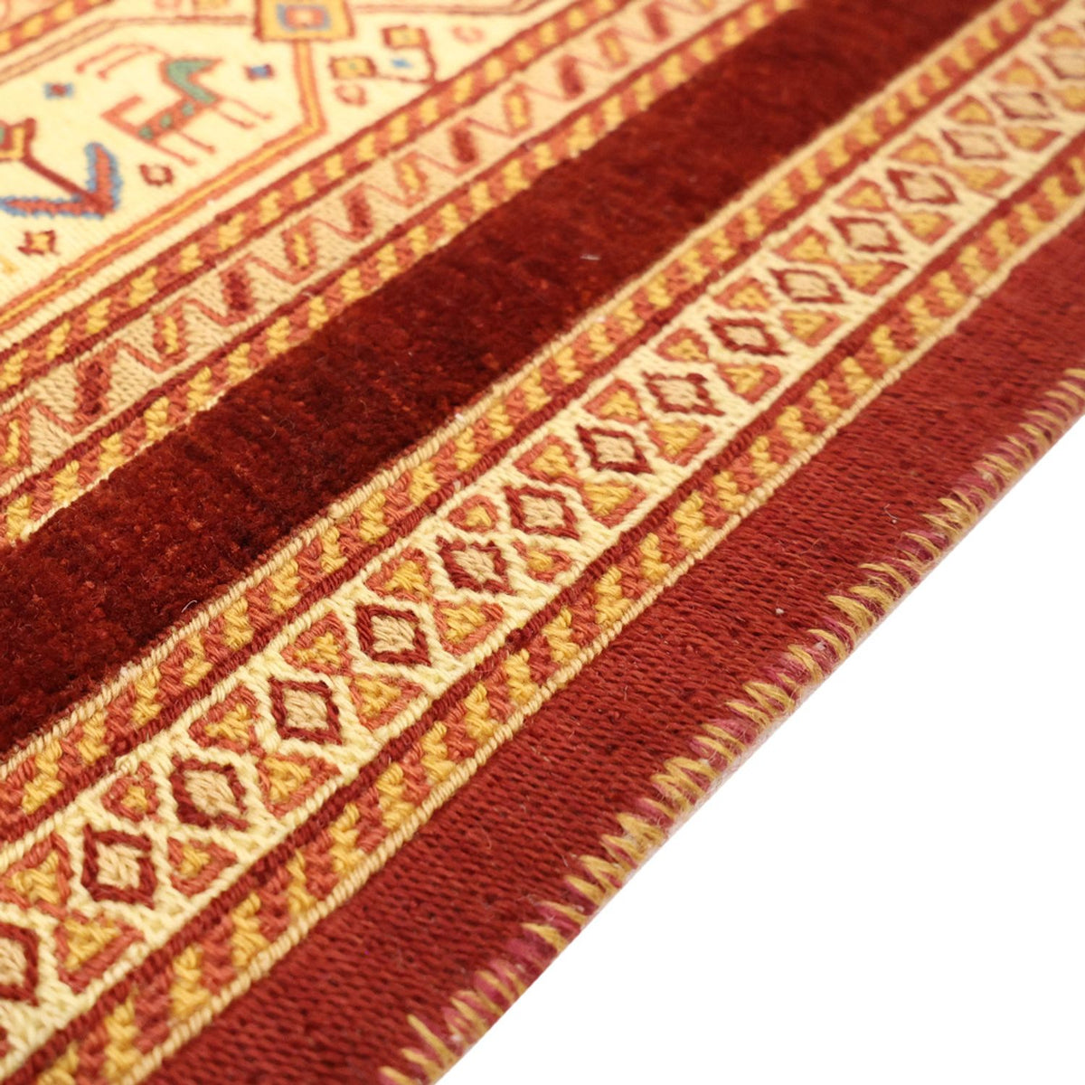 Tapis Kelim - Oriental - 155 x 111 cm - multicolore