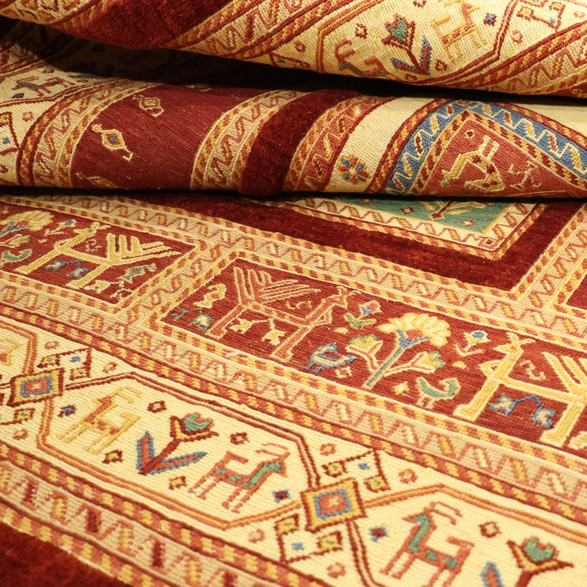 Tapis Kelim - Oriental - 155 x 111 cm - multicolore