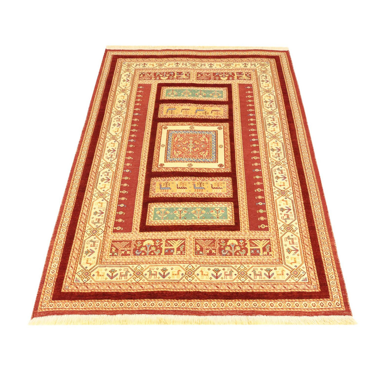 Tapis Kelim - Oriental - 155 x 111 cm - multicolore