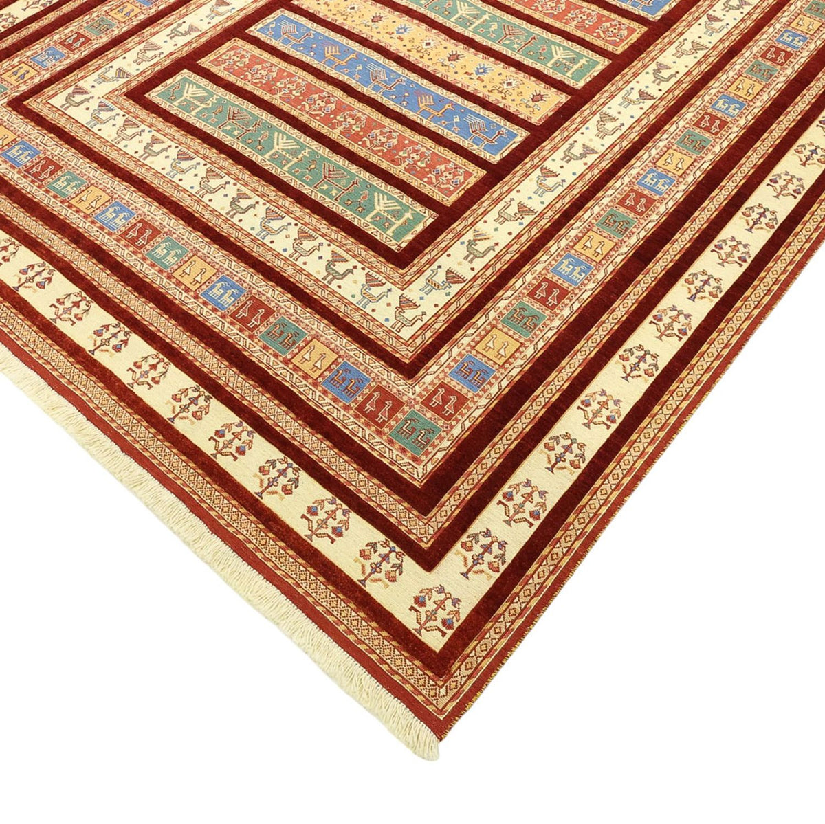 Tapis Kelim - Oriental - 225 x 175 cm - multicolore