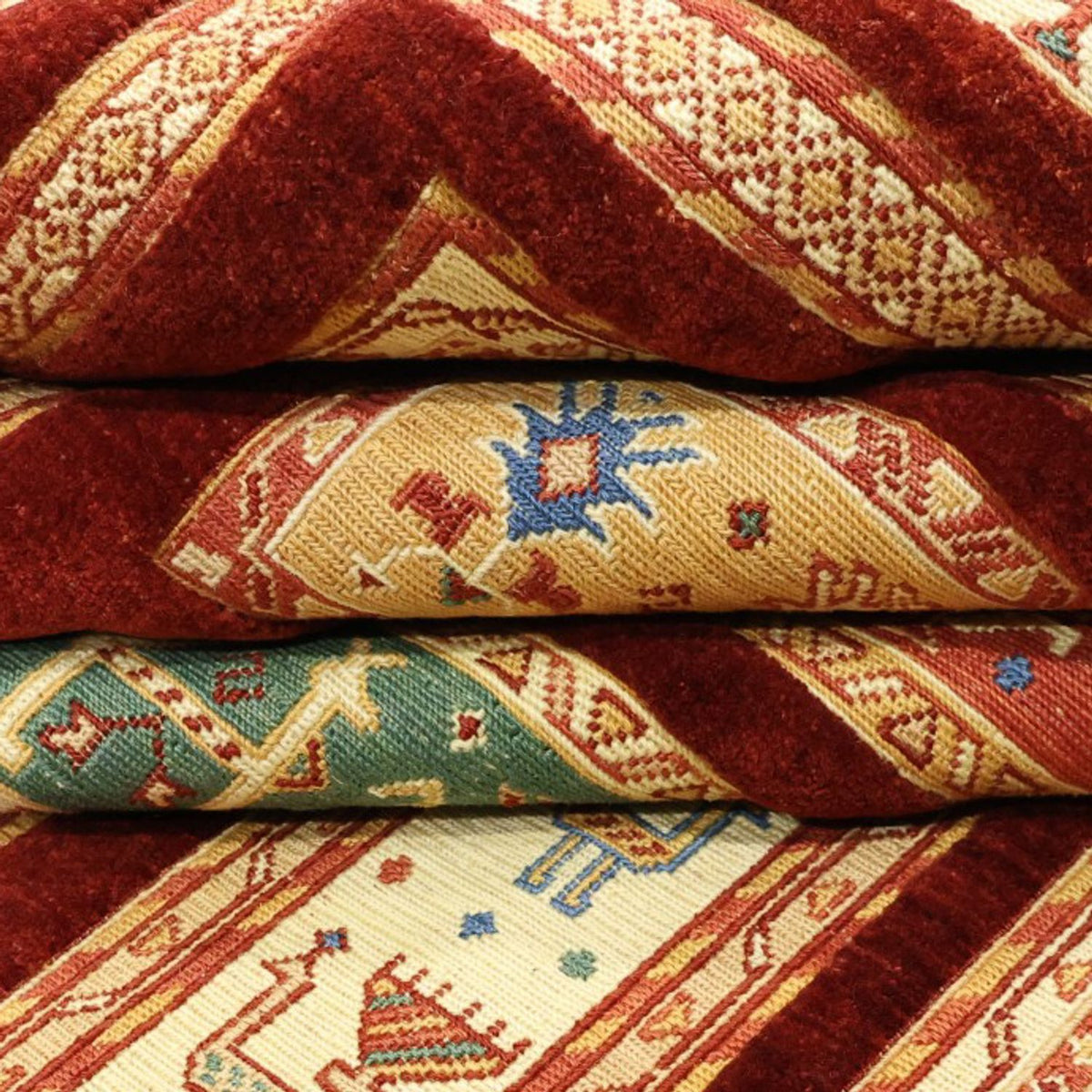 Tapis Kelim - Oriental - 225 x 175 cm - multicolore