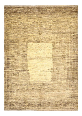 Tapis Gabbeh - Loribaft Persan - 232 x 168 cm - beige foncé