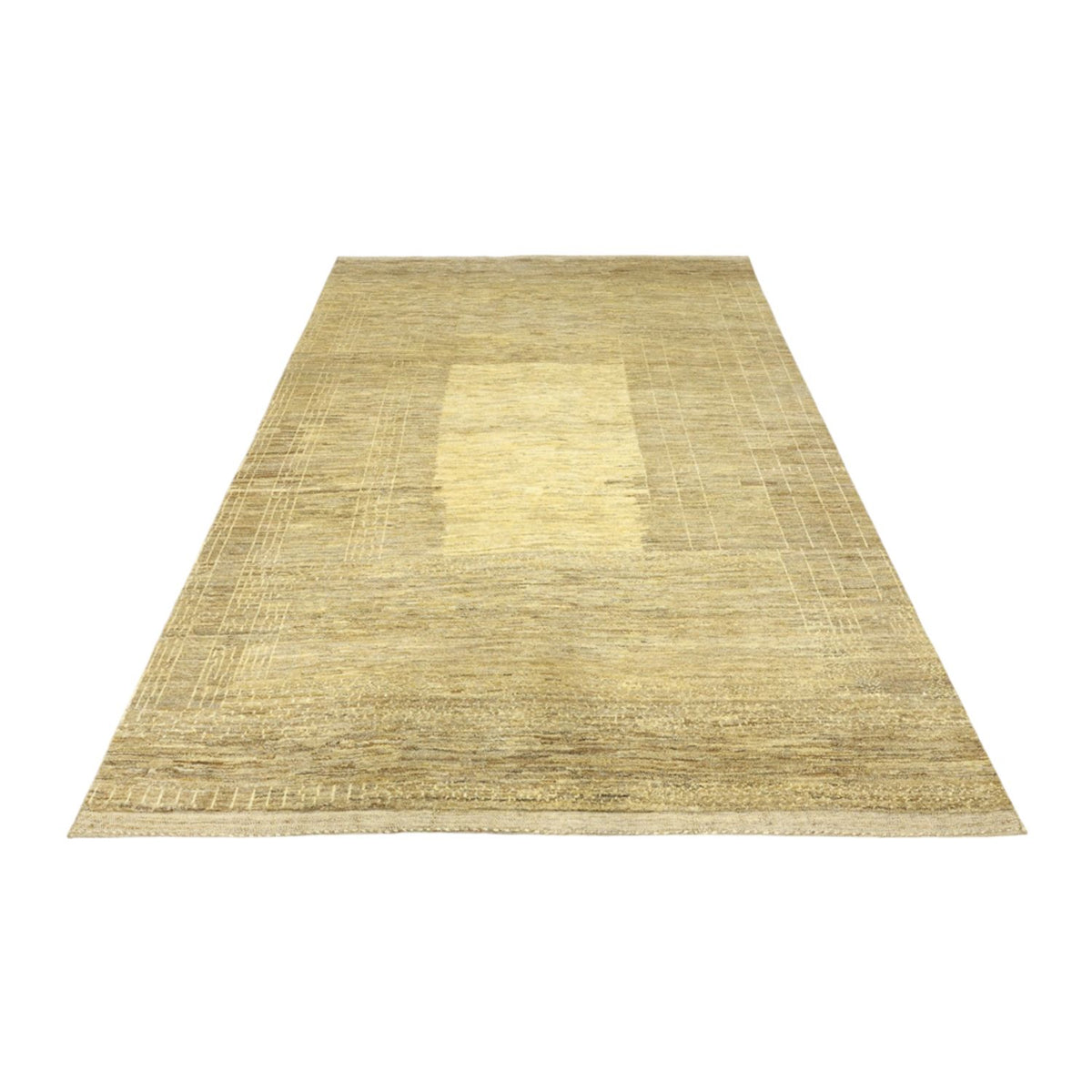Tapis Gabbeh - Loribaft Persan - 232 x 168 cm - beige foncé