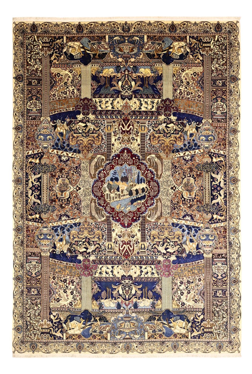 Tapis persan - Classique - 358 x 248 cm - multicolore