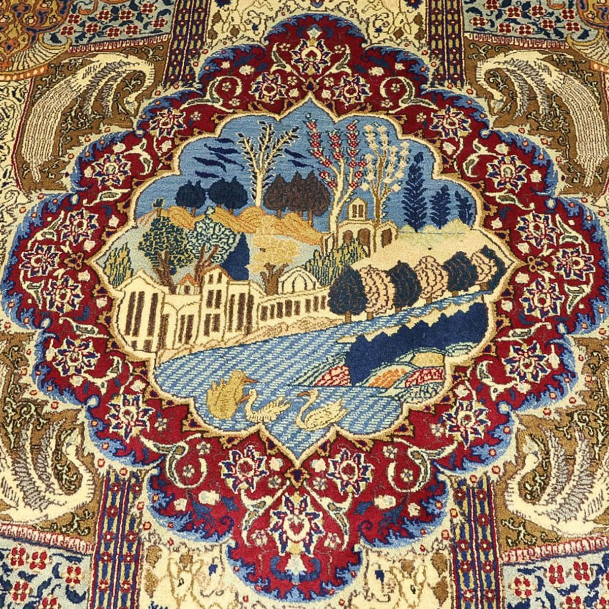 Tapis persan - Classique - 358 x 248 cm - multicolore